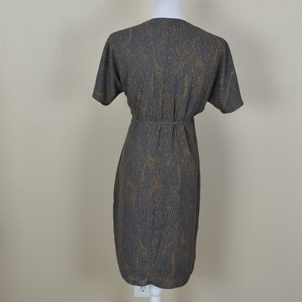 Babaton Wallace Printed Wrap Dress - S - Picture 6 of 10
